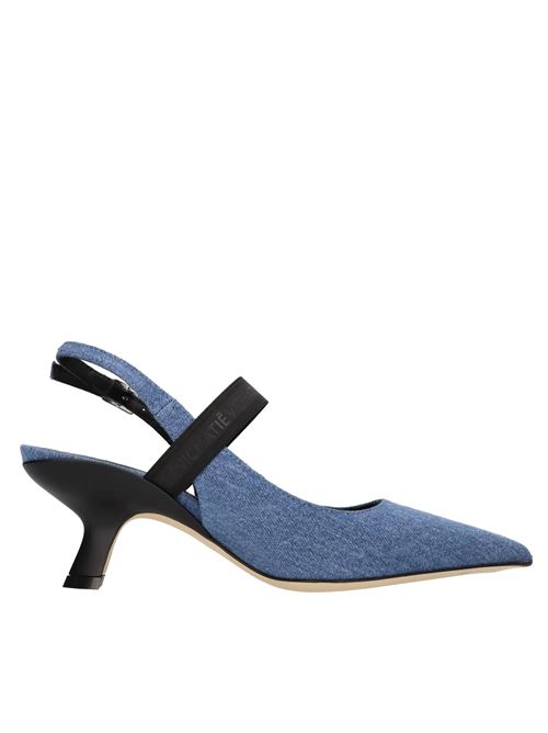 Décolleté slingback in denim VIC MATIE' | 1E1118DGA06E960505JEANS-NERO